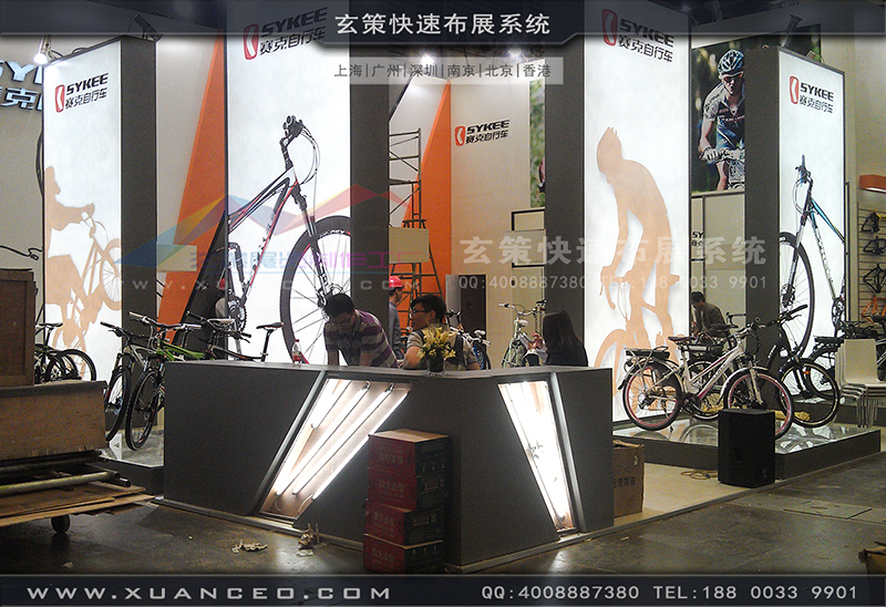 赛克展台搭展-自行车展展台搭展-上海黄瓜视频在线观看展览工厂02